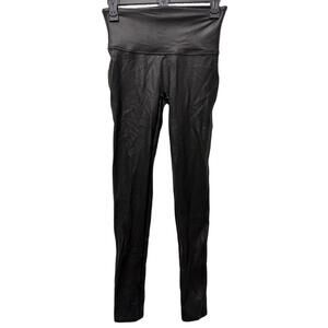 Spanx‎ SPANXshape™ Faux Leather Leggings Size Medium